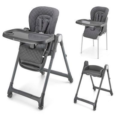 Стільчик для годування Kinderkraft Tulo Grey (KHTULO00GRY0000) &mdash; купити в Bubbleshop