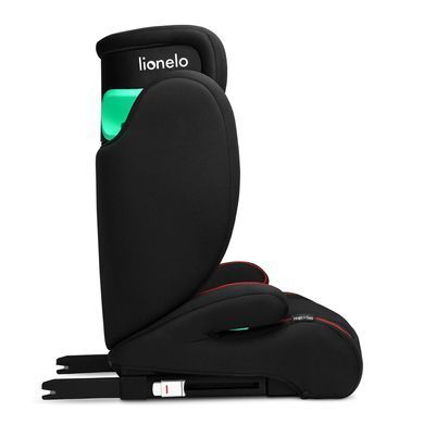 Дитяче автокрісло Lionelo HUGO I-SIZE SPOTY BLACK RED &mdash; купити в Bubbleshop