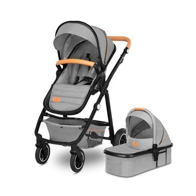 Універсальна коляска 2 в 1 Lionelo AMBER GREY STONE &mdash; купити в Bubbleshop