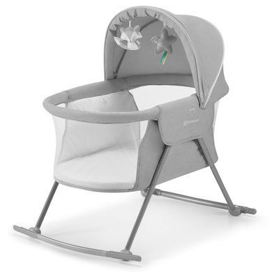 Люлька-качалка 3 в 1 Kinderkraft Lovi Grey (KKLLOVIGRY0000) &mdash; купити в Bubbleshop