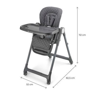 Стільчик для годування Kinderkraft Tulo Grey (KHTULO00GRY0000) &mdash; купити в Bubbleshop