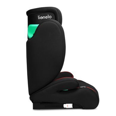 Дитяче автокрісло Lionelo HUGO I-SIZE SPOTY BLACK RED &mdash; купити в Bubbleshop