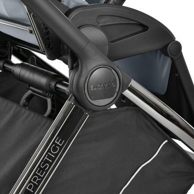 Коляска універсальна 2в1 El Camino PRESTIGE ME 1124-3 Frost Gray &mdash; купити в Bubbleshop