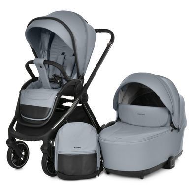 Коляска універсальна 2в1 El Camino PRESTIGE ME 1124-3 Frost Gray &mdash; купити в Bubbleshop