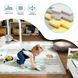 Килимок-пазл Kinderkraft Luno Shapes Yellow, 30 елементів (KPLUSH00YEL0000)