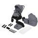 Універсальна коляска 2 в 1 Lionelo MIKA PLUS 2IN1 GREY STONE