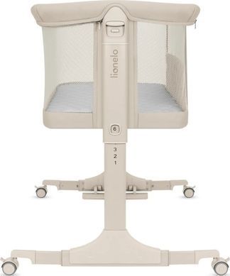 Ліжечко приставне Lionelo PARI BEIGE CREAM &mdash; купити в Bubbleshop