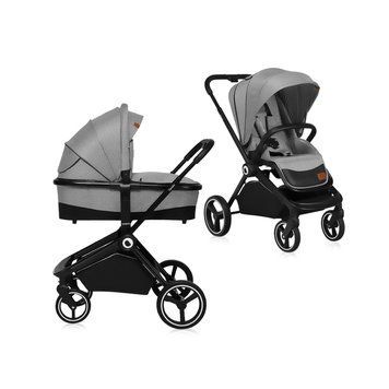 Універсальна коляска 2 в 1 Lionelo MIKA 2IN1 GREY STONE &mdash; купити в Bubbleshop