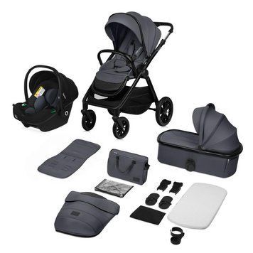 Універсальна коляска 3 в 1 Lionelo LAYLA 3IN1 GREY STONE &mdash; купити в Bubbleshop