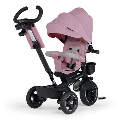 Триколісний велосипед Kinderkraft Spinstep Mauvelous Pink (KRSPST00PNK0000) RSPST00GRY0000 фото