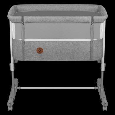 Ліжечко приставне Lionelo AURORA GREY CONCRETE &mdash; купити в Bubbleshop