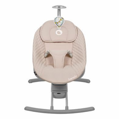 Крісло-гойдалка Lionelo RIO BEIGE LATTE &mdash; купити в Bubbleshop
