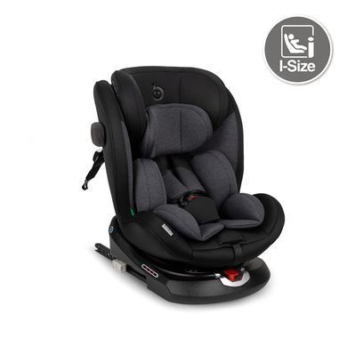 Автокрісло MoMi Emi I-Size 360 black &mdash; купити в Bubbleshop