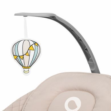 Крісло-гойдалка Lionelo RIO BEIGE LATTE &mdash; купити в Bubbleshop