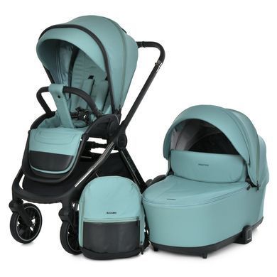 Коляска універсальна 2в1 El Camino PRESTIGE ME 1124-3 Jade Green &mdash; купити в Bubbleshop
