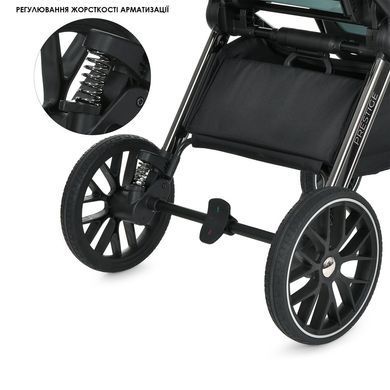 Коляска універсальна 2в1 El Camino PRESTIGE ME 1124-3 Jade Green &mdash; купити в Bubbleshop