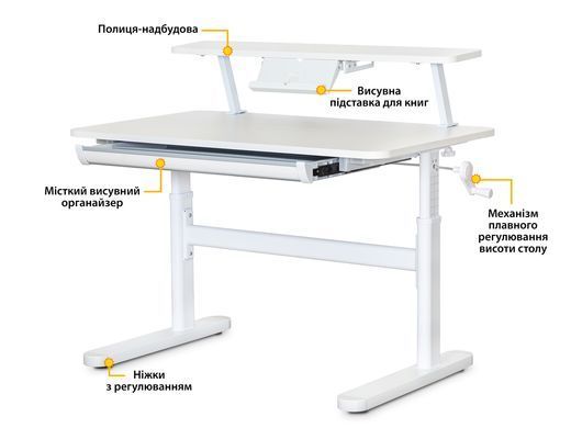 Дитячий стіл ErgoKids TH-210 &mdash; купити в Bubbleshop