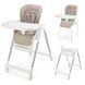Стільчик для годування Kinderkraft Tulo Beige (KHTULO00BEG0000) &mdash; купити в Bubbleshop