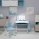 Комплект меблів Evo-Kids (стіл+крісло+полиця+лампа) BD-20 BL