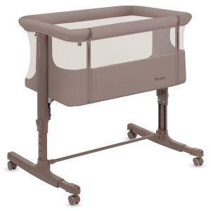 Ліжечко приставне Lionelo PARI BEIGE TAUPE &mdash; купити в Bubbleshop