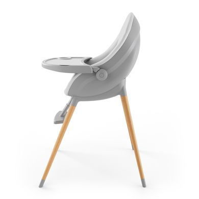 Стільчик для годування 2 в 1 Kinderkraft Fini Up Grey (KHFINIUPGRY0000) &mdash; купити в Bubbleshop