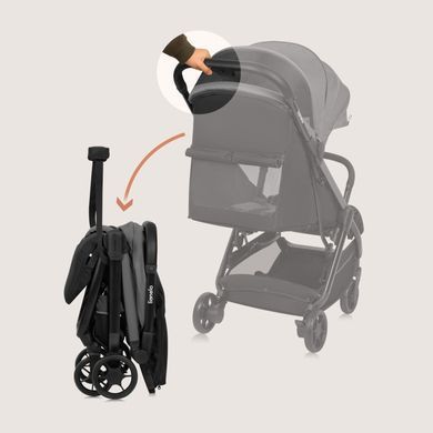Прогулянкова коляска Lionelo JULIE AIR GREY STONE &mdash; купити в Bubbleshop