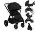 Універсальна коляска 3 в 1 Lionelo LAYLA 3IN1 BLACK ONYX