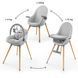 Стільчик для годування 2 в 1 Kinderkraft Fini Up Grey (KHFINIUPGRY0000)