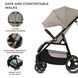 Прогулянкова коляска Kinderkraft Trig 3 Stone Beige (KSTRIG03BEG0000)