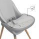 Стільчик для годування 2 в 1 Kinderkraft Fini Up Grey (KHFINIUPGRY0000)