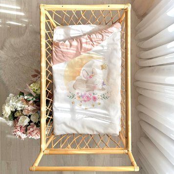 Плед+ковдра 2 в1 Колекція №8 Зайка &mdash; купити в Bubbleshop