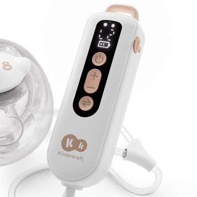 Подвійний електричний молоковідсмоктувач Kinderkraft GentleFlow Gold (KEGEFL00GLD0000) &mdash; купити в Bubbleshop