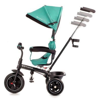 Триколісний велосипед Kinderkraft Freeway Green (KKRFRWAGRE0000) &mdash; купити в Bubbleshop