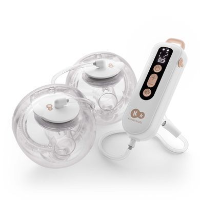 Подвійний електричний молоковідсмоктувач Kinderkraft GentleFlow Gold (KEGEFL00GLD0000) &mdash; купити в Bubbleshop