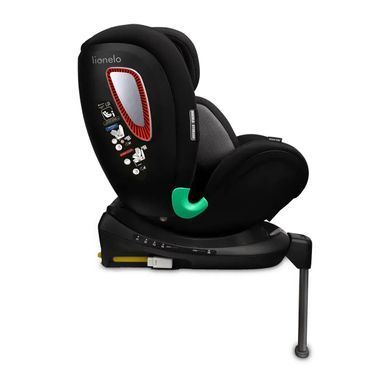 Дитяче автокрісло Lionelo ANTOON PLUS BLACK ONYX i-Size &mdash; купити в Bubbleshop