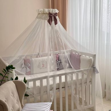 Комплект постільної білизни MSonya Royal пудра &mdash; купити в Bubbleshop