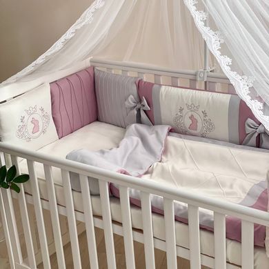 Комплект постільної білизни MSonya Royal пудра &mdash; купити в Bubbleshop