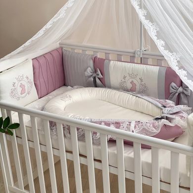 Комплект постільної білизни MSonya Royal пудра &mdash; купити в Bubbleshop