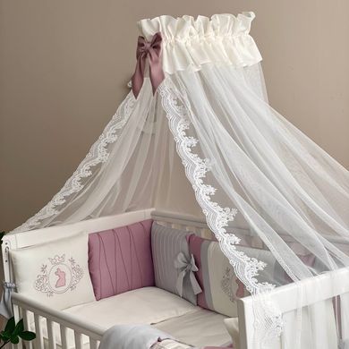 Комплект постільної білизни MSonya Royal пудра &mdash; купити в Bubbleshop