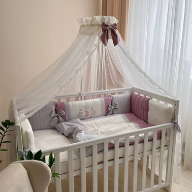 Комплект постільної білизни MSonya Royal пудра &mdash; купити в Bubbleshop