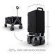 Складний туристичний візок Kinderkraft Rollster Mystic Black (KSROLL00BLK0000)