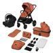 Універсальна коляска 3 в 1 Lionelo LAYLA 3IN1 BROWN RUST
