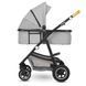 Універсальна коляска 3 в 1 Lionelo AMBER GREY STONE