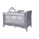Ліжко-Манеж Lorelli Torino 2 Layer Grey Striped Elements