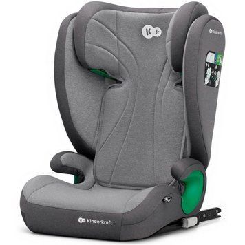 Автокрісло Kinderkraft Junior Fix 2 i-Size Rocket Grey (KCJUFI20GRY0000) &mdash; купити в Bubbleshop
