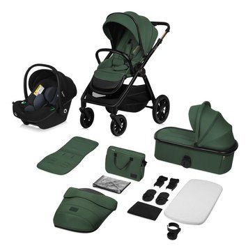 Універсальна коляска 3 в 1 Lionelo LAYLA 3IN1 GREEN FOREST &mdash; купити в Bubbleshop