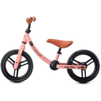 Біговел Kinderkraft 2Way Next 2022 Rose Pink (KR2WAY22PNK0000) &mdash; купити в Bubbleshop