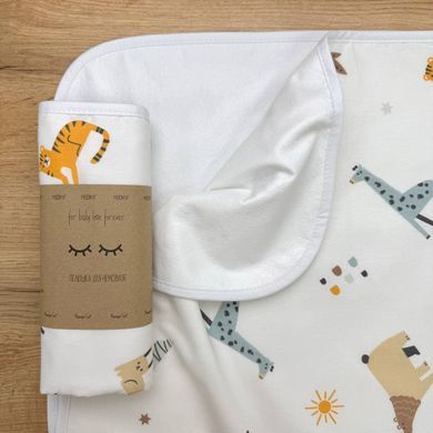 Непромокаюча пелюшка Поплін/Мембрана Animal &mdash; купити в Bubbleshop