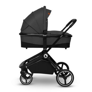 Універсальна коляска 3 в 1 Lionelo MIKA 3IN1 GREY GRAPHITE &mdash; купити в Bubbleshop