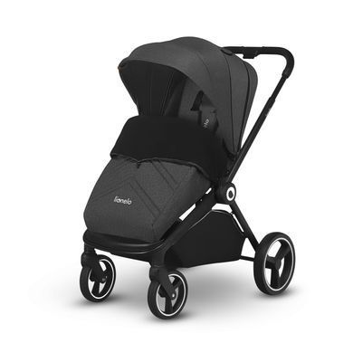 Універсальна коляска 3 в 1 Lionelo MIKA 3IN1 GREY GRAPHITE &mdash; купити в Bubbleshop